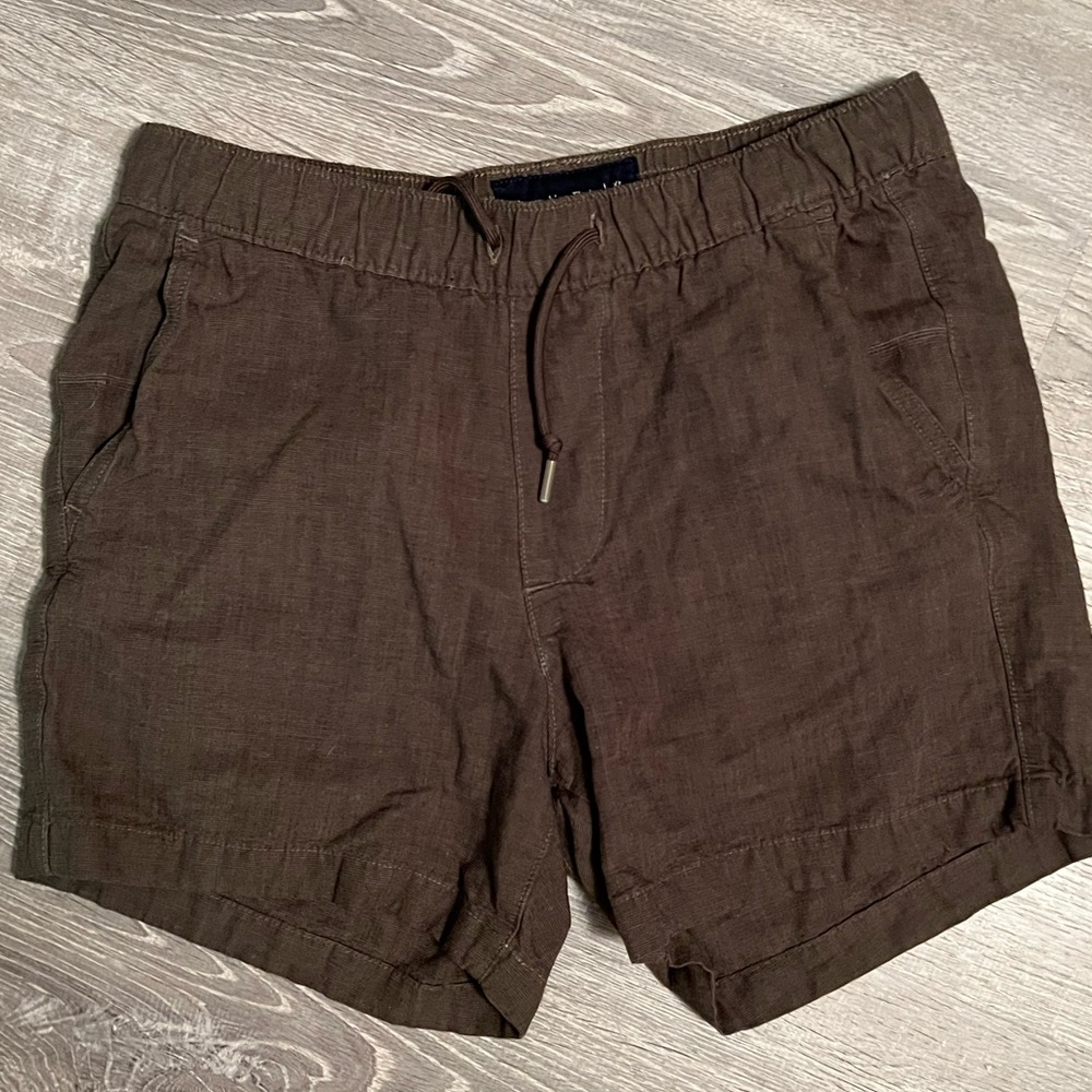 Abercrombie & Fitch brown drawstring shorts size Xs